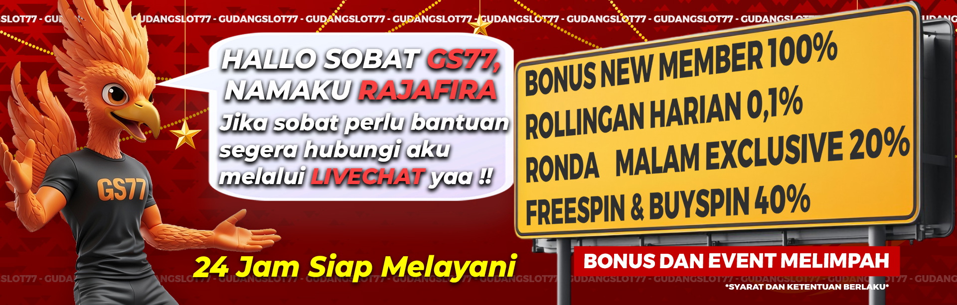 BONUS ROLLINGAN SLOT SETIAP HARI
