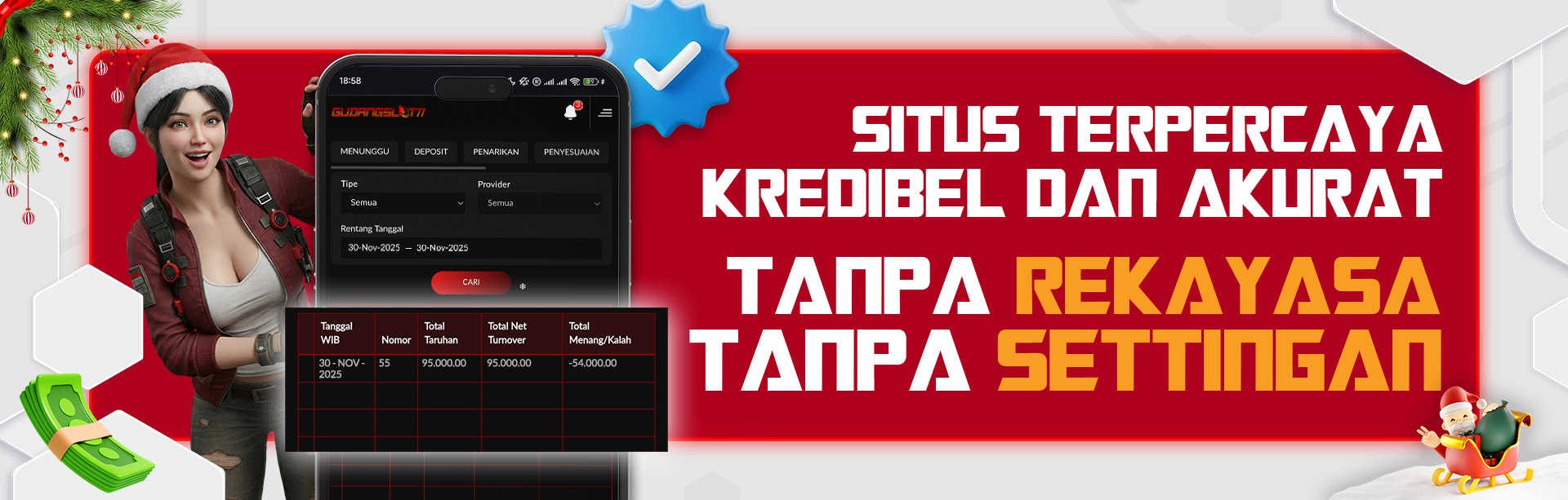 SITUS ANTI-SCAM TRANSPARANSI TERJAMIN