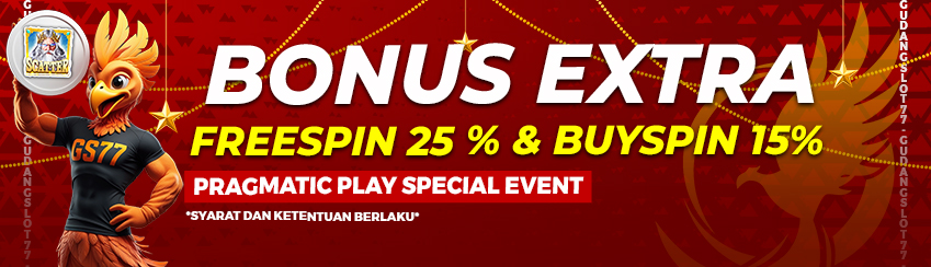 EVENT FREESPIN 25% & BUYSPIN 15%