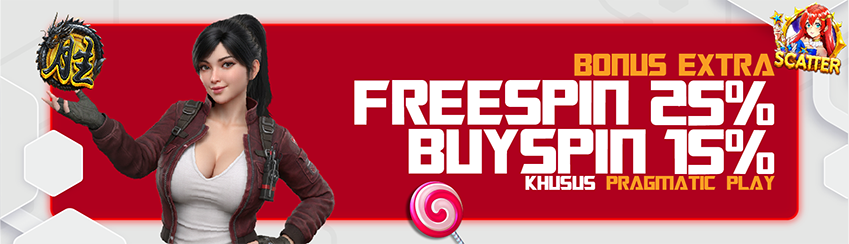 EVENT FREESPIN 25% & BUYSPIN 15%